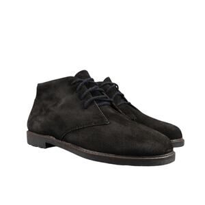 Mister Shoes Womens 7.5 Chukka Bootie Leather Lifestyle Lace Up Casual Fashion